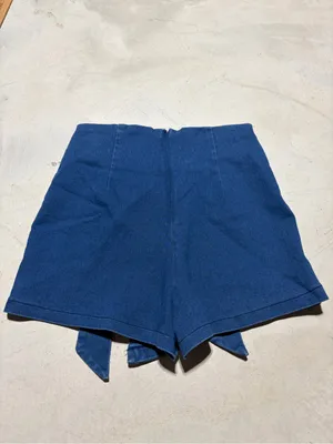 Altar’d state Blue Skort with Front Tie small thumbnail 7