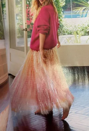 Pink tulle skirt. Xs thumbnail 9