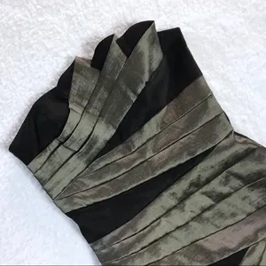 Jessica McClintock 90s Iridescent Formal Vintage Short Dress Holiday‎ Christmas thumbnail 5