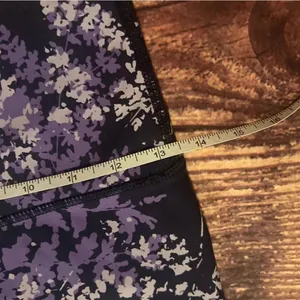 Women’s Aerie Ankle Leggings Floral Purple Size M thumbnail 3