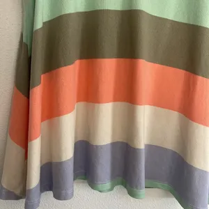 Bluivy Striped Swing Laid Back California Style Multi-Color Tank sz L thumbnail 3