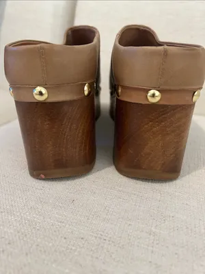 FREE PEOPLE Calli Clogs, Tan Leather, Size 11, NWOT thumbnail 12