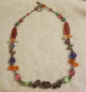 Treska Beaded Necklace Multiple thumbnail 1