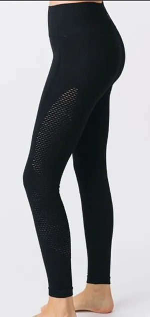 Zyia XL/XXL black cut-away athletic workout leggings thumbnail 1