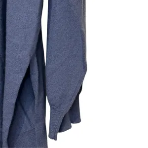 UMGEE Womens Blue V-Neck Knitted Long Sleeve Oversized Tunic Boho Top XL WU3021 thumbnail 4