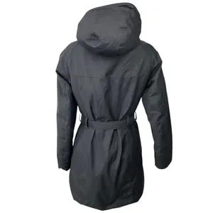 The North Face Women's Black Elsey Parka Hoodie Hooded Winter Coat Jacket Size S thumbnail 2
