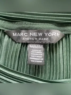 Marc New York Mint Green Textured Blouse size M thumbnail 2