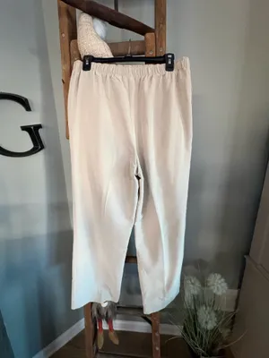 Liz Baker tan size 12 tall pull on elastic pants thumbnail 2