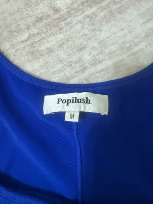 Popilush bodycon dress size medium Blue thumbnail 3