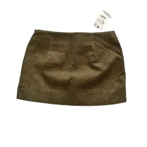 Zara Corduroy Mini Skirt Green‎ XS NWT thumbnail 3