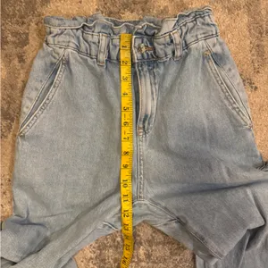 Zara Blue Denim Trousers thumbnail 5