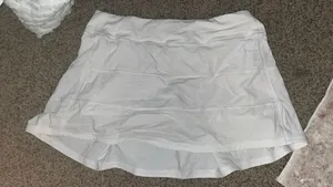 size 10 white lululemon skirt  thumbnail 1
