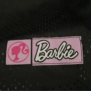 NWT Iconic Barbie Jersey Size Large Black thumbnail 5