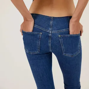 Free‎ People Penny Pull-On Flare Bell Bottom Hippie Festival Denim Jeans thumbnail 3