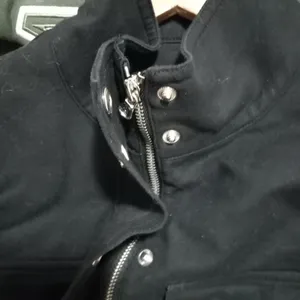 Lauren Ralph Lauren S Military Cargo Jacket in Black Silver thumbnail 4