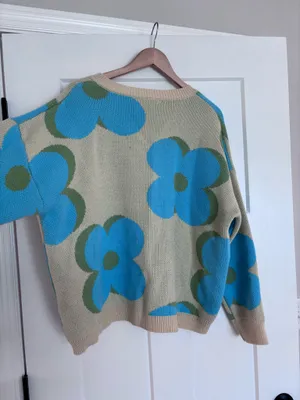 Bailey Rose Sweater Floral Multi Cardigan thumbnail 3