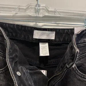 Victoria's Secret Black Denim PINK Shorts thumbnail 2