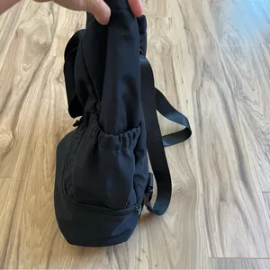 Beyond Yoga Black Convertible Shoulder Tote Backpack Gym Bag thumbnail 6