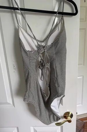 American Eagle One-Piece Striped Swimsuit thumbnail 2