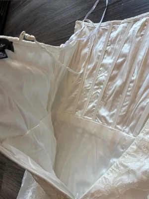 Lulu's Ivory Lace Mini Slip Dress thumbnail 9