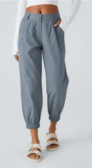 Halara Grisaille Casual Joggers Medium Regular NWOT Stretch Pants thumbnail 1
