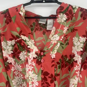 Emma Jame Boho 2 Piece Skirt Set Cottagecore Floral Rust Romantic Flowy Chiffon thumbnail 5