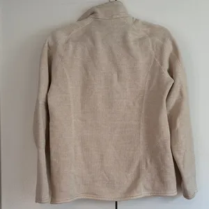 Patagonia Better‎ Sweater 1/4 Zip Pullover Fleece Jacket Oatmeal Beige Womens thumbnail 7