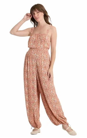 Universal Thread Paisley Jumpsuit • Boho Crepe One-Piece • NWT Size Small thumbnail 1
