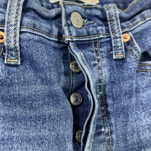 Levis Jeans Womens W25 L26 Blue Wedgie Straight High Rise Button Fly Denim‎ thumbnail 7