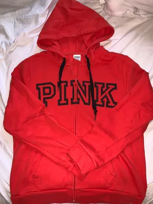 Victoria's Secret PINK Orange Full Zip thumbnail 1