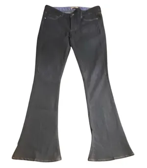 Paige Lou Lou Jeans Size 30 Low Rise Dark Wash Flare Y2K Stretch Denim thumbnail 1