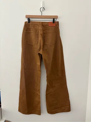 Princess Polly wide leg jeans in brown thumbnail 2