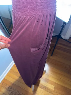 Saturday Sunday by Anthropologie Smocked Strap Jumpsuit/Romper thumbnail 10