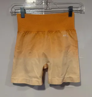 AYBL Orange‎ Ombre Bike Shorts thumbnail 1
