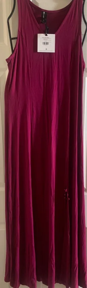 Agnes & Dora Womens Venus Maxi Dress in Wine size S thumbnail 12