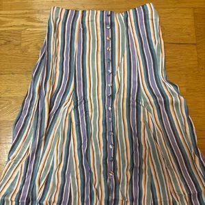 Anthropologie Maeve Freya Silky Coastal Office Resort Vacation Midi Skirt 0 thumbnail 3