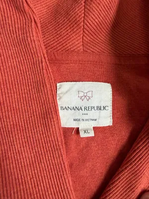 Banana Republic Rust Orange Pullover – Size XL thumbnail 3