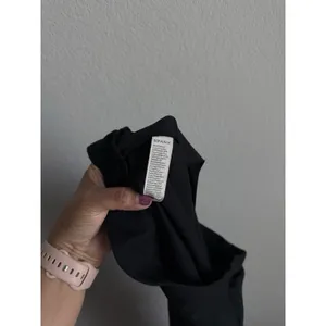 SPANX The Perfect Pant Wide Leg Black Ponte Knit Pull On Pants Size L Minimalist thumbnail 9