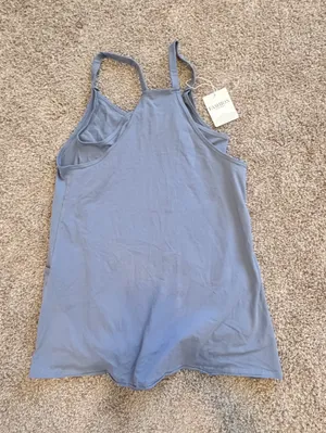 NWT Fashion Sleeveless Athletic mini romper dress with built in shorts size smal thumbnail 5