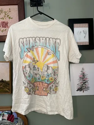 Baggy tshirt White Size L thumbnail 1