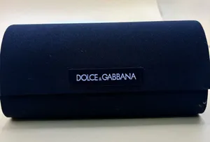 Dolce & Gabbana Black Logo Foldover Clutch for D&G Sunglasses thumbnail 1