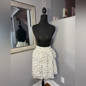 Maurice’s Floral Lace Tiered Romantic Preppy Midi Skirt Size XL. thumbnail 2