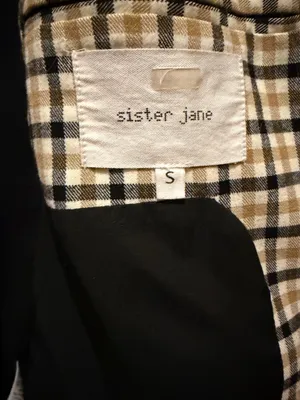 Sister Jane Fringe Plaid Blazer thumbnail 4