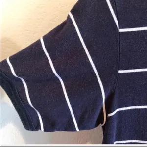 Brandy Melville blue and white striped top thumbnail 4