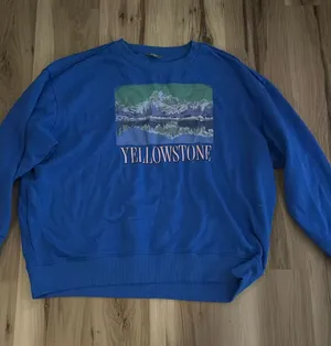 Yellowstone sweatshirt Blue Size undefined thumbnail 1