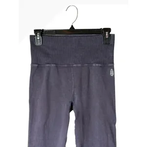 Free People FP Movement Good Karma Leggings Women Small Gray High Rise‎ Athletic thumbnail 4