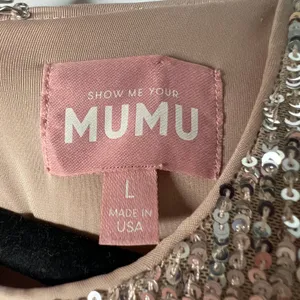 Show Me Your Mumu Zelda Sequin Mini Dress Size Large thumbnail 6