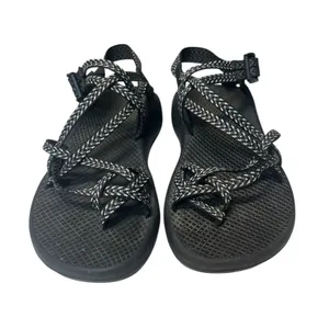 Chacos ZX/2 Classic Hiking Sandals Black White Women's Size 9 thumbnail 2