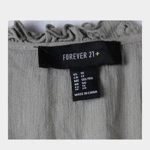 Forever 21+‎ Plus Dress Sz 1X Peasant Prairie Ruffled Bohemian Cottagecore thumbnail 4