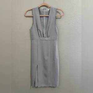 Revolve Rayhana‎ High Slit Dress in Lavender Superdown Size XS thumbnail 3